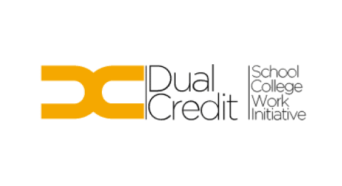 SCWI - Dual Credit - School College Work Initiative Logo