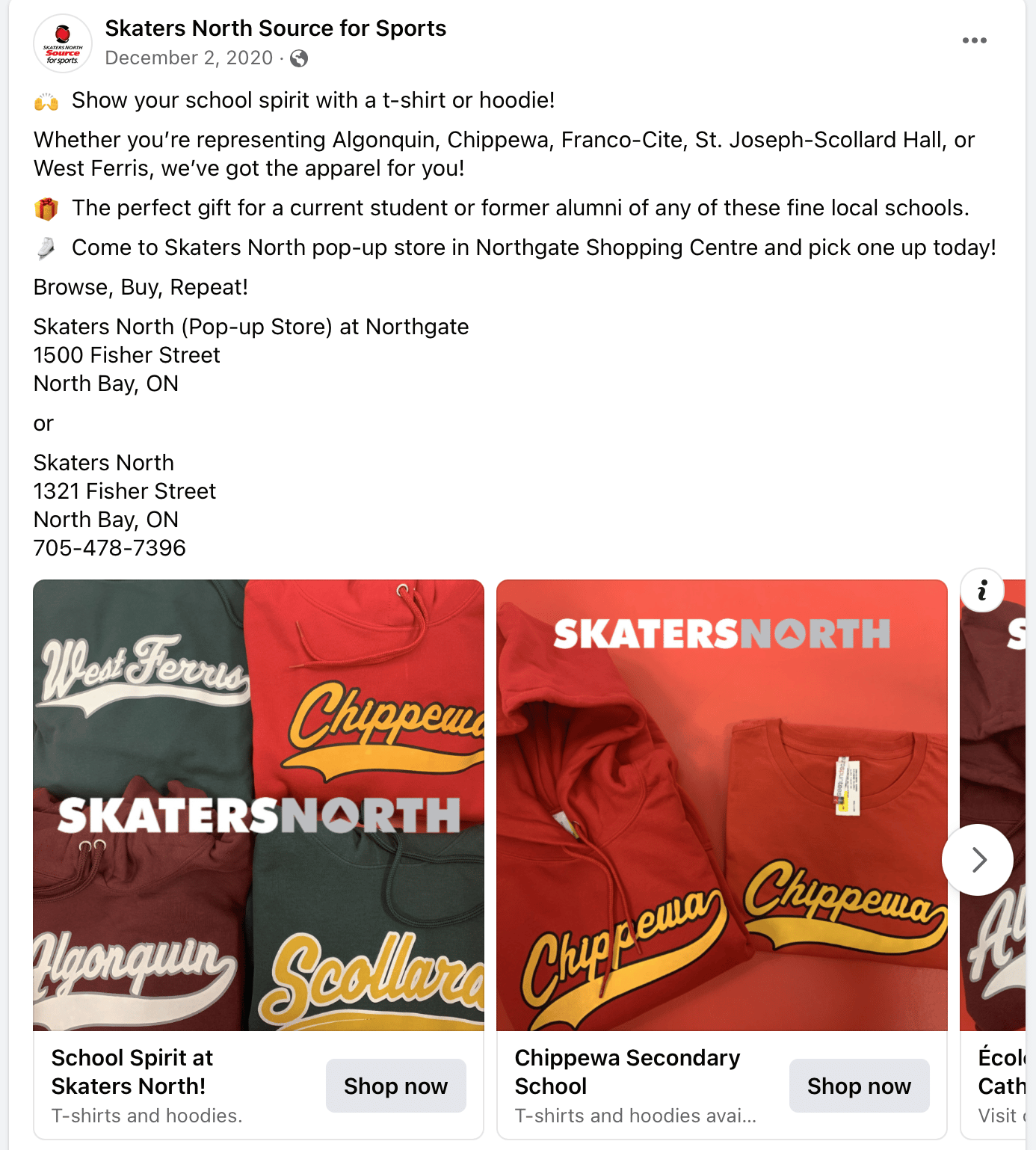 Social Ads - Skater North