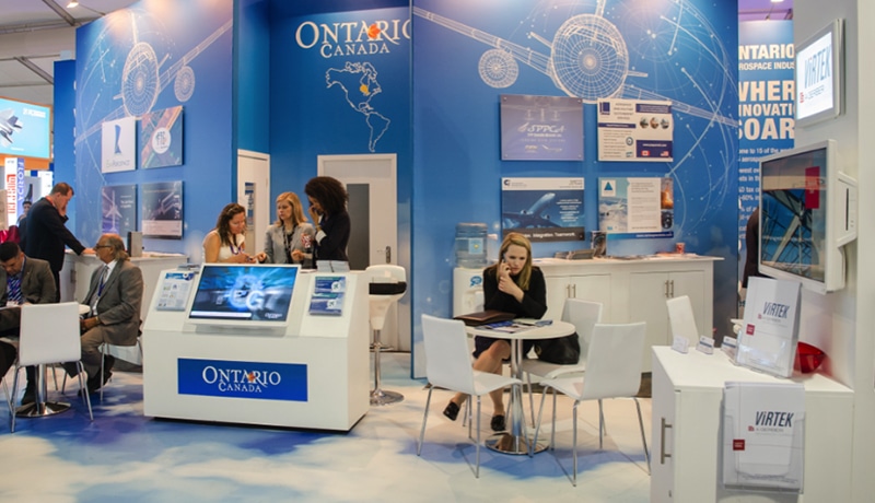 Ontario Canada Booth Design